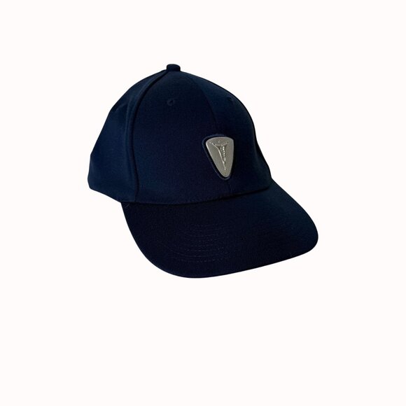 Nike EZW Emblem Baseball Cap Navy Hat Silver Spellout Unisex Adult New Gift - Picture 6 of 14